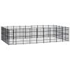 Outdoor Dog Kennel Steel 446.4 ft¬≤