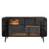 55.12 "Spacious Cat House with Tempered Glass, for Living Room, Hallway, Study and Other Spaces