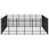 Outdoor Dog Kennel Steel 416.7 ft¬≤