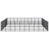 Outdoor Dog Kennel Steel 992 ft¬≤