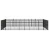 Outdoor Dog Kennel Steel 793.6 ft¬≤