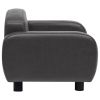 Dog Sofa Dark Gray 31.5"x19.7"x15.7" Faux Leather