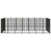 Outdoor Dog Kennel Steel 277.7 ft¬≤