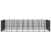 Outdoor Dog Kennel Steel 446.4 ft¬≤