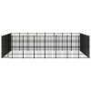 Outdoor Dog Kennel Steel 555.5 ft¬≤