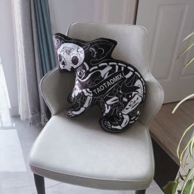 Plush Little Ghost Pillow Cushion Halloween Photo Props (Option: Skull Rack Dog)