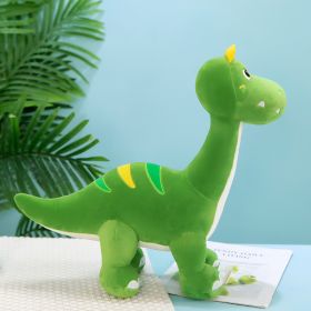 Dinosaur Doll Plush Toy Sleeping (Option: Dinosaur Dark Green-25cm)