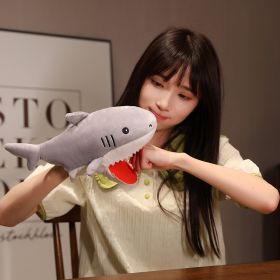 Plush Toy Doll Kindergarten Activity Props (Option: Shark Puppet Yi-28cm)