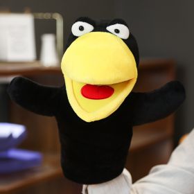 Plush Toy Doll Kindergarten Activity Props (Option: Crow Hand Puppet-28cm)