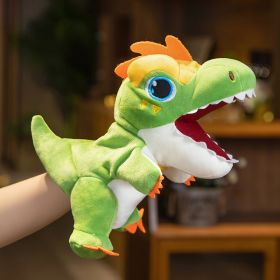 Plush Toy Doll Kindergarten Activity Props (Option: Tyrannosaurus Green-28cm)