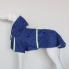 large and small dog raincoat cloak type reflective strip pet raincoat windproof rainproof dog hooded raincoat