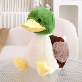 Creative Ducklings Plush Toy Net Pocket (Option: Green-32x32x22CM)